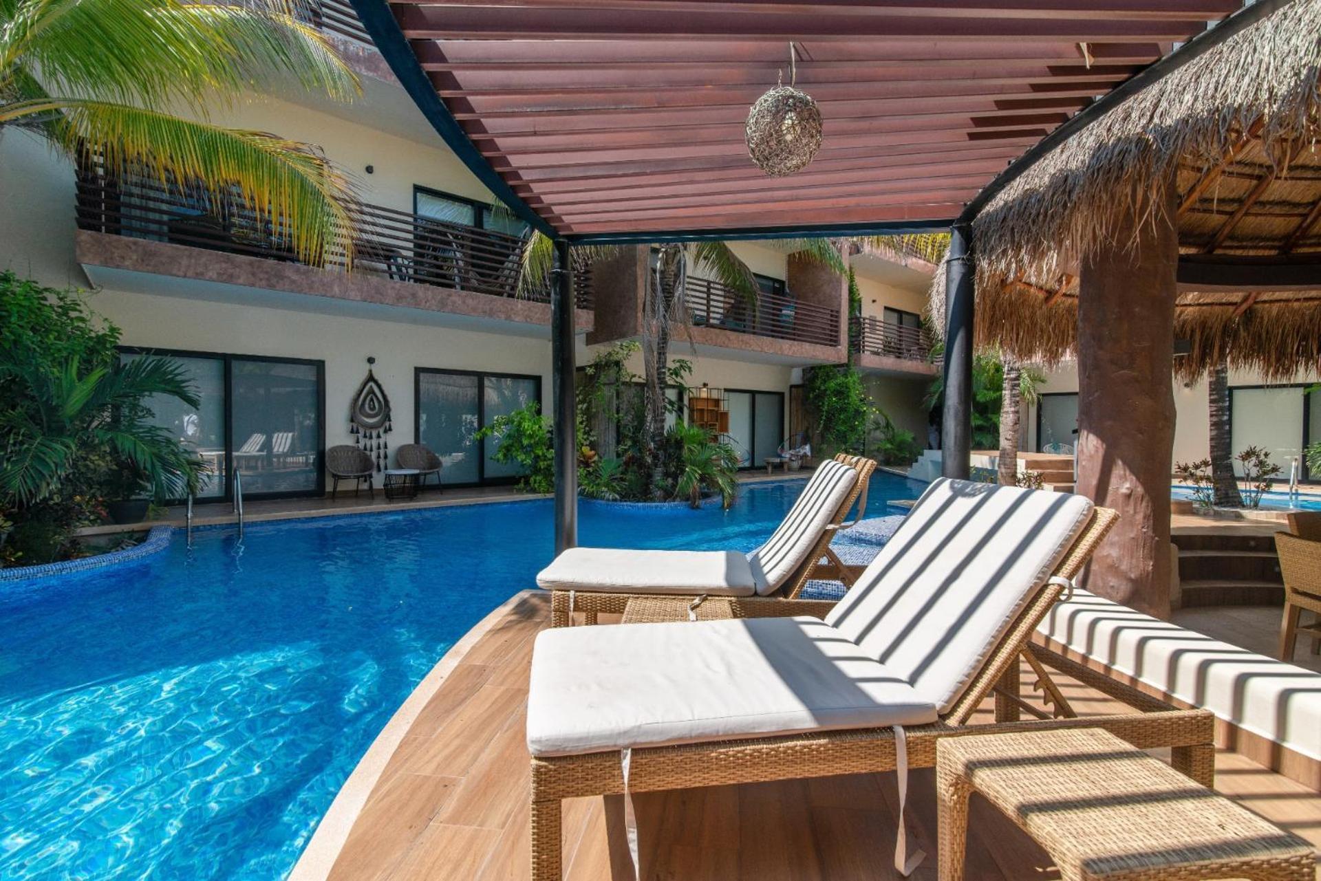 Luxurious Penthouse With Jungle View & Private Pool Daire Tulum Dış mekan fotoğraf